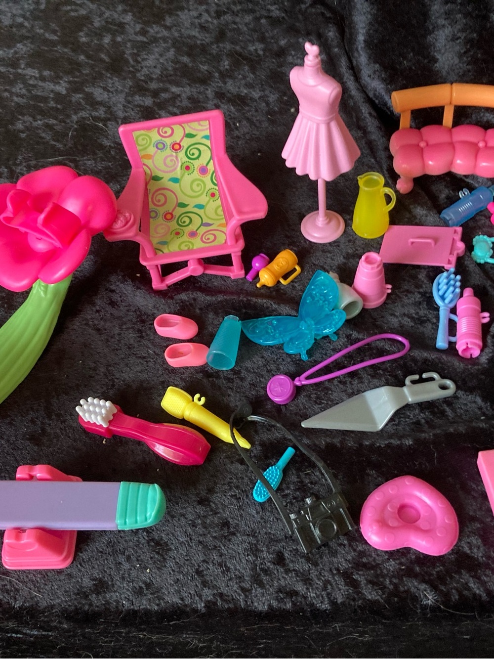 Assorted Barbie Fashion Doll Accessories - Multicolor Play Set